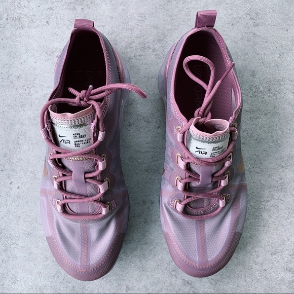 Nike Air VaporMax 2019 Plum Chalk - Picture 3 of 7